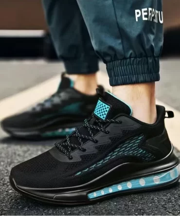 2024 Casual Shoes Breathable and Anti slip Walking Shoes Men's Shoes Outdoor Comfortable and Fashionable Lace up Running Shoes