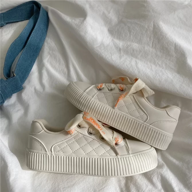 Women Sneakers Shoes for Women Casual Leather Woman Sports Shoes Tennis Sneakers Female Flats Designer Shoes - Image 5