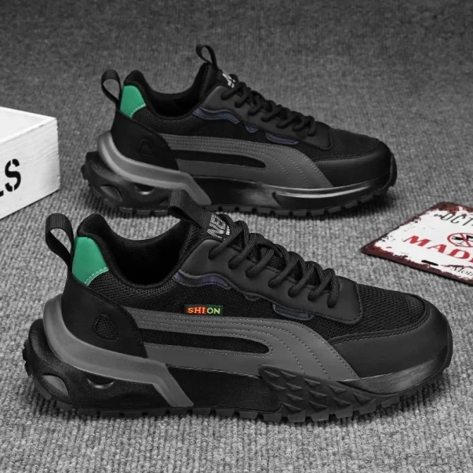 Men's Sneakers Luxury Brand Casual Shoe New Mesh Breathable Sport Running Shoes for Men - Image 3