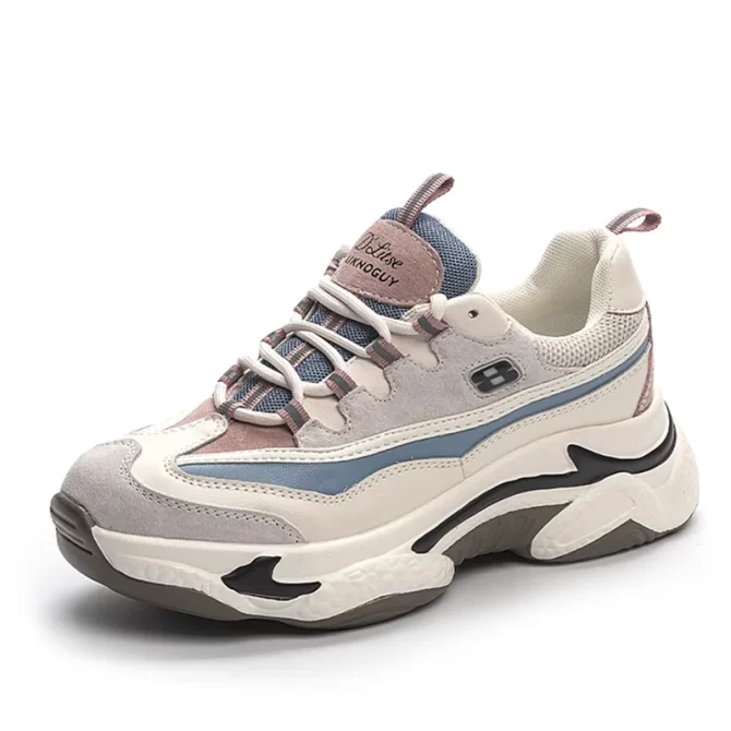 Flat Platform Sneakers Women Winter Autumn Cow Leather Cozy Casual Shoes Woman Outdoor Trendy Footwear Shoes for Women - Image 2