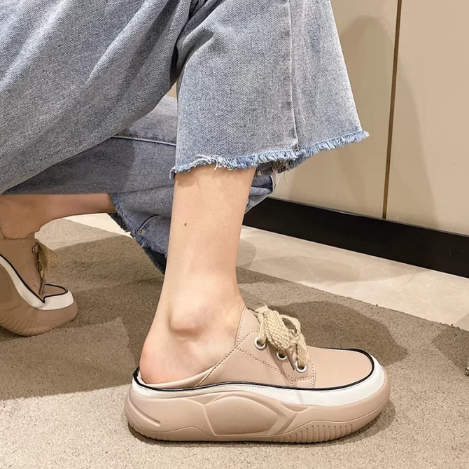 Platform Sneakers Women Shoes Height Increase Plus Size Woman Shoes Designer Sneakers White Designer Shoes Shoes for Women - Image 4