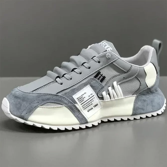 Men's Sneakers Luxury Brand Leisure Shoes Designer Platform Running Shoe Leather Casual Shoes for Men Tenis Shoes 2024 - Image 2