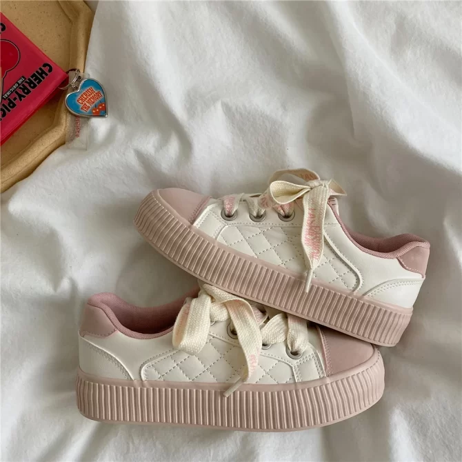Women Sneakers Shoes for Women Casual Leather Woman Sports Shoes Tennis Sneakers Female Flats Designer Shoes - Image 3
