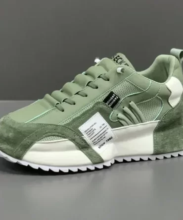 Men's Sneakers Luxury Brand Leisure Shoes Designer Platform Running Shoe Leather Casual Shoes for Men Tenis Shoes 2024