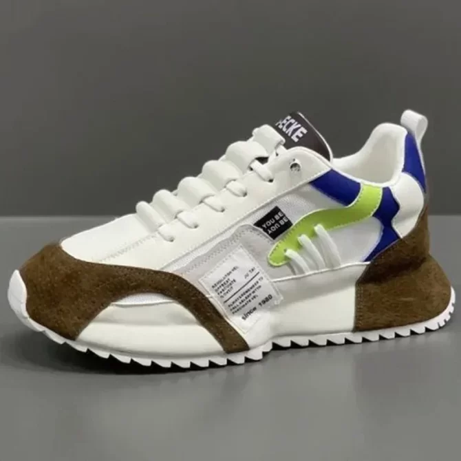 Men's Sneakers Luxury Brand Leisure Shoes Designer Platform Running Shoe Leather Casual Shoes for Men Tenis Shoes 2024 - Image 3