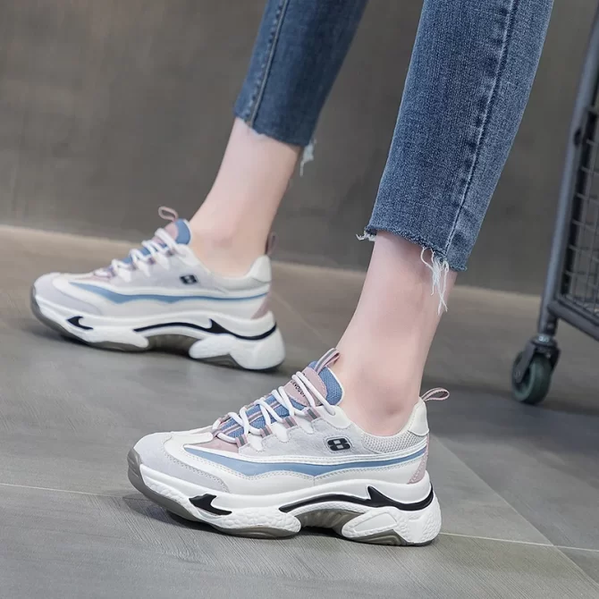 Flat Platform Sneakers Women Winter Autumn Cow Leather Cozy Casual Shoes Woman Outdoor Trendy Footwear Shoes for Women - Image 3