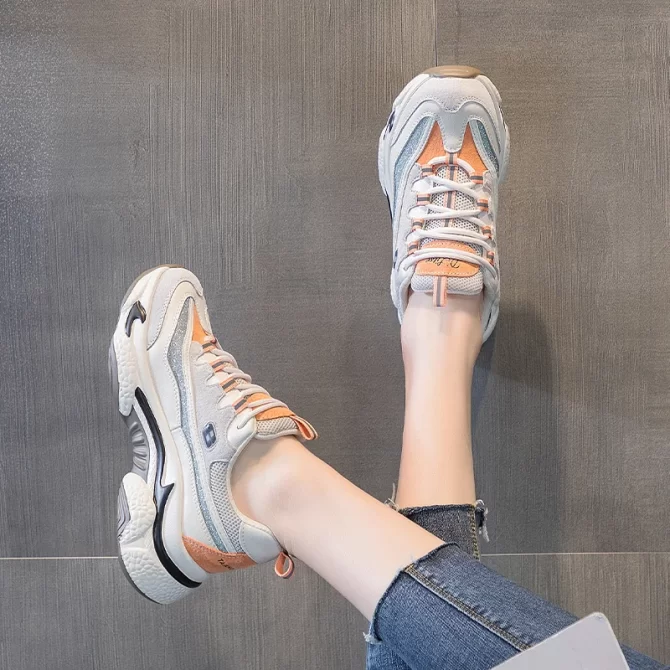 Flat Platform Sneakers Women Winter Autumn Cow Leather Cozy Casual Shoes Woman Outdoor Trendy Footwear Shoes for Women - Image 5