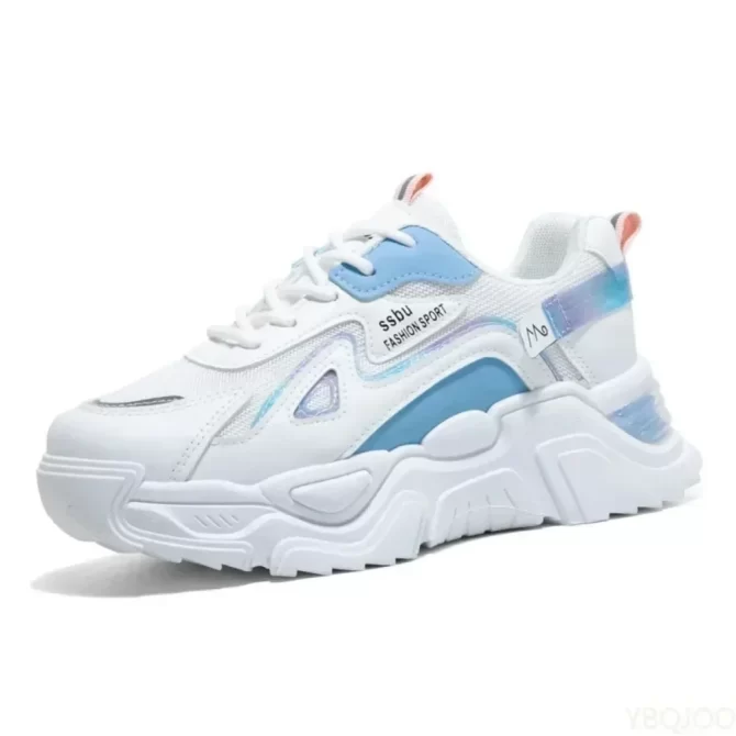 2025 Sneakers Women Platform Flat Shoes Woman Shoes Green Casual Trainers Ladies Chunky Sneakers Women Shoes - Image 5